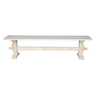 International Concepts Unfinished Bench KBE-72