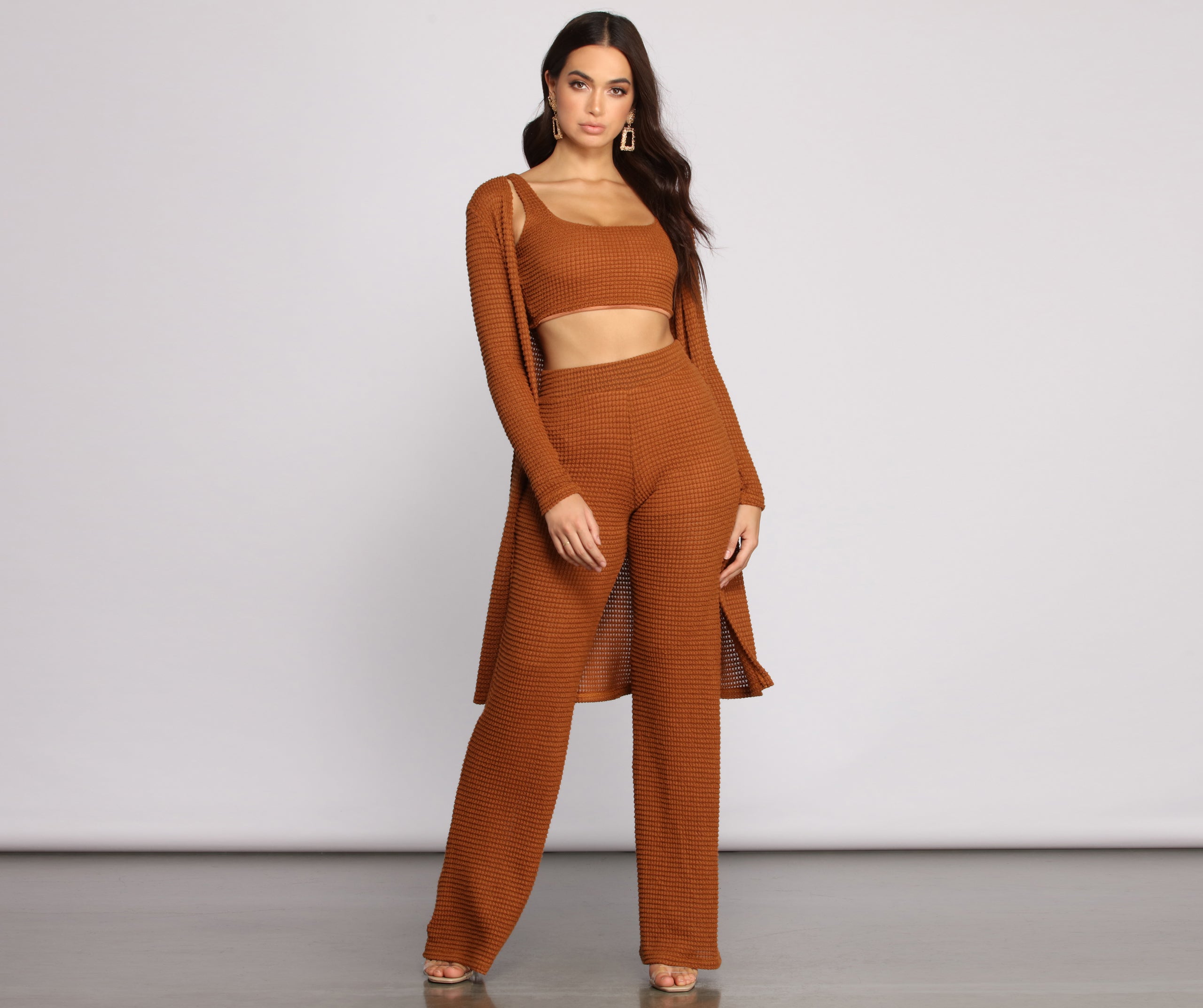 Major Cozy Vibes Wide Leg Pants