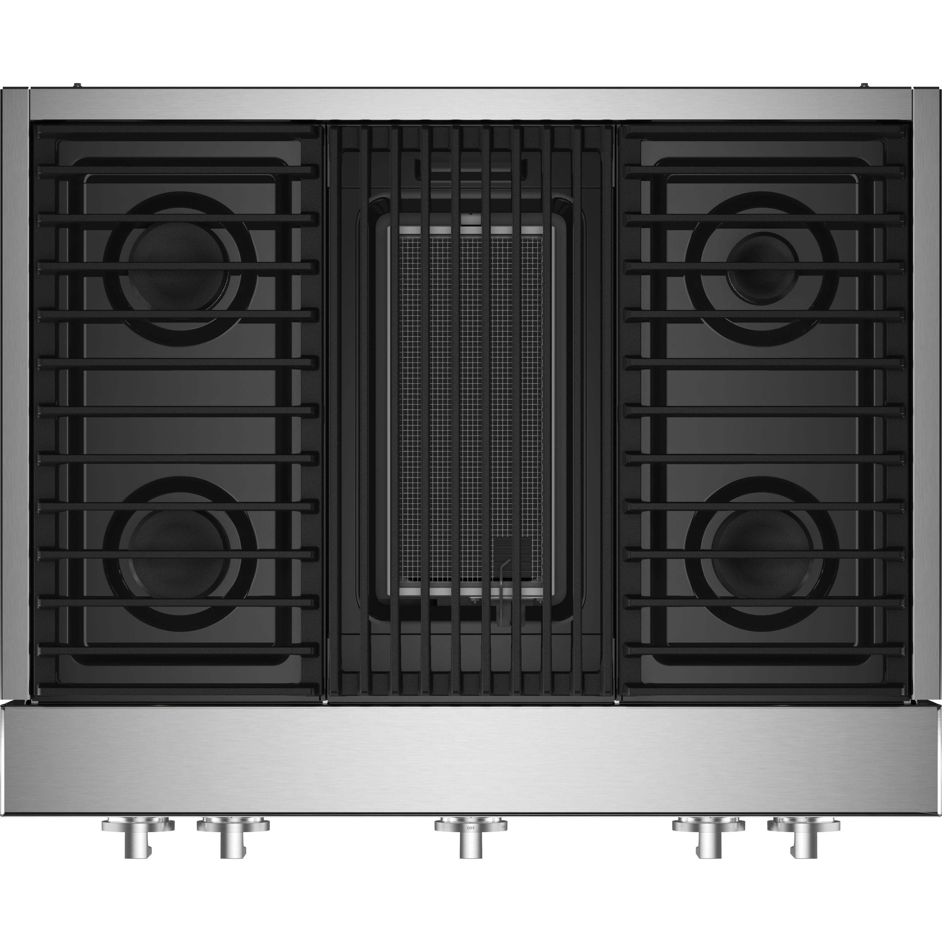 JennAir 36-inch Gas Rangetop with Grill JGCP636HM