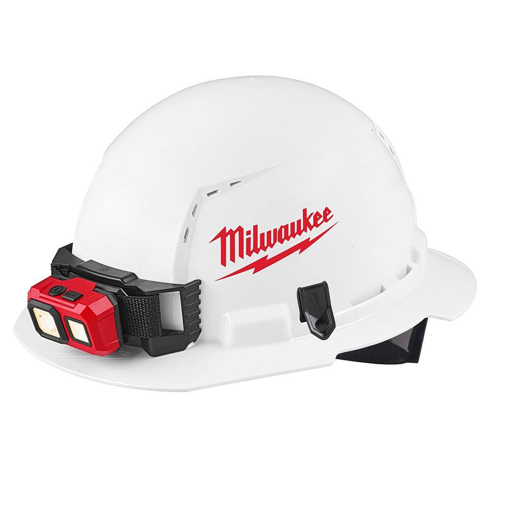 MW 450 Lumens LED SpotFlood Headlamp with Hardhat 2104HH