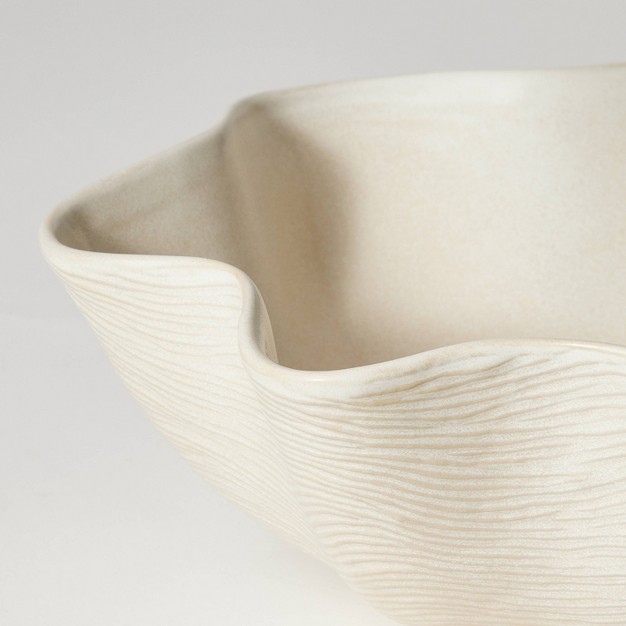 Ceramic Wave Bowl Designed With Studio Mcgee