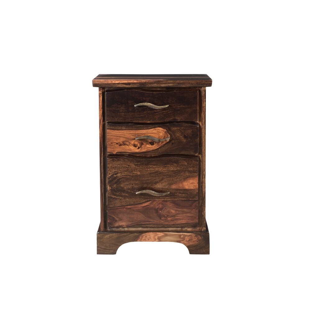 Avenue Live Edge Filing Cabinet