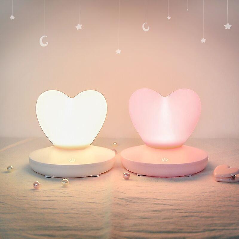 Heart Shaped Led Light Rechargeable Lamp