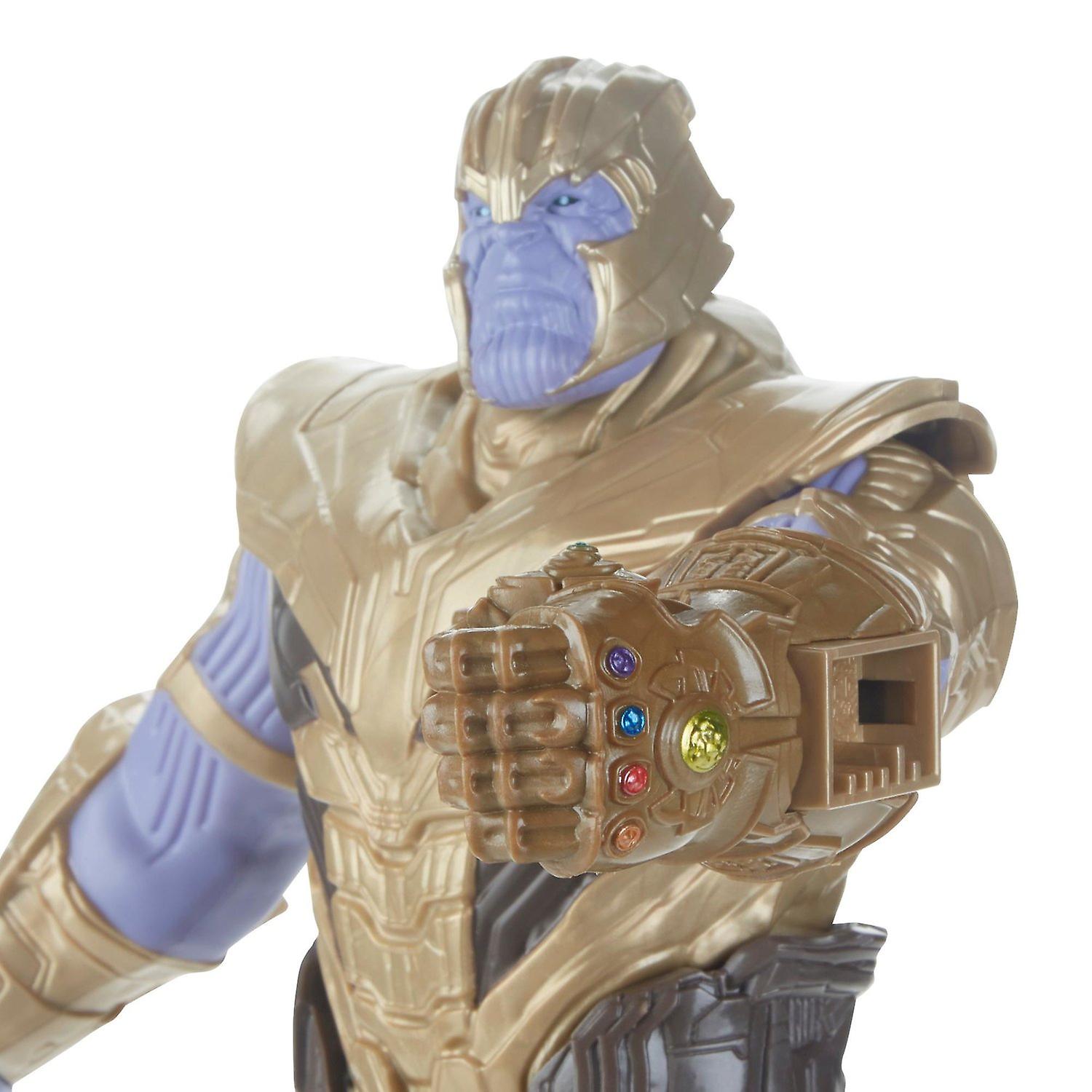 Marvel Avengers: Endgame Titan Hero Series Thanos Figure Power FX Port