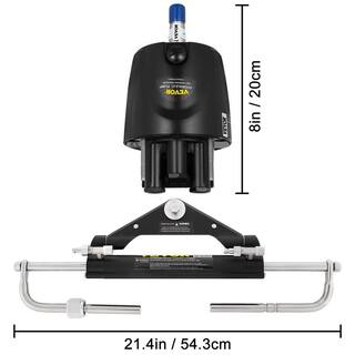 VEVOR 150HP Hydraulic Outboard Steering Kit with two lengths of 20 ft. hose Boat Marine System XWYYFXB150HPZXBTJV0