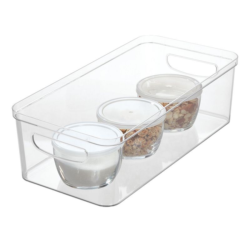 iDesign Crisp Bin 8 x 16 x 5 Clear Bin