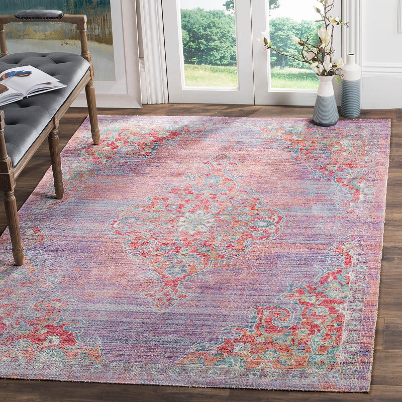 Safavieh Windsor Ziba Framed Floral Rug