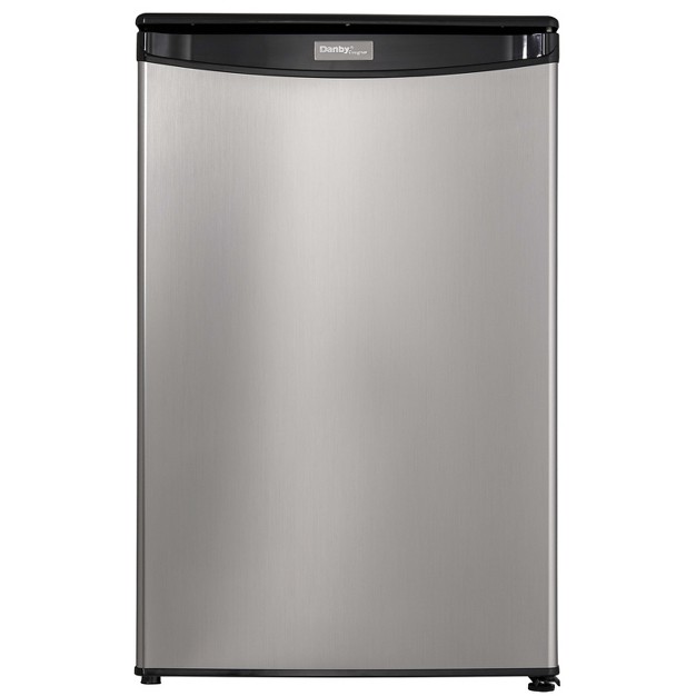 Danby Dar044a4bsldd 4 4 Cu Ft Compact Fridge In Stainless Steel