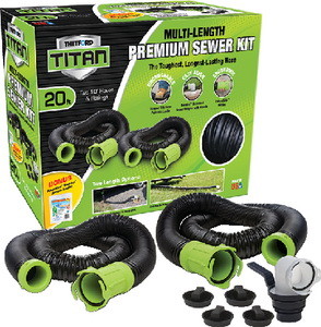 Thetford 17902 Titan 20' Pemium RV Sewer Kit Syste...