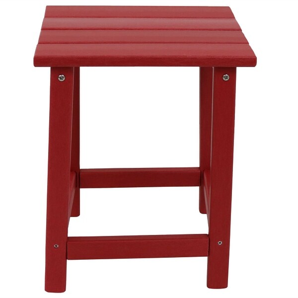 Sunnydaze AllWeather Outdoor Side Table