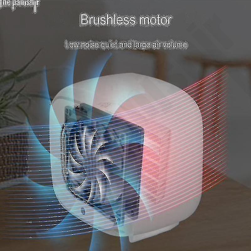 800w Mini Electric Heater Portable Desktop Fan Heater Ptc Ceramic Heating Warm Air Blower Home