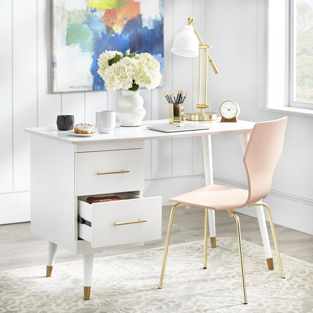 angelo:HOME Desk - Leon (White)