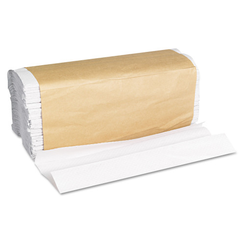 General Supply C-Fold Towels， 11 x 10.13， White， 200/Pack， 12 Packs/Carton (1510B)