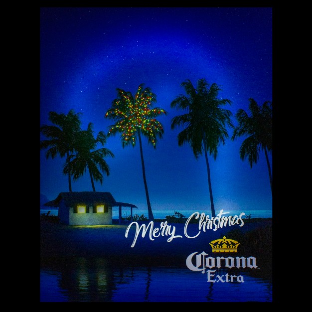 Motion Activated Musical Lighted Corona Christmas Wall Art