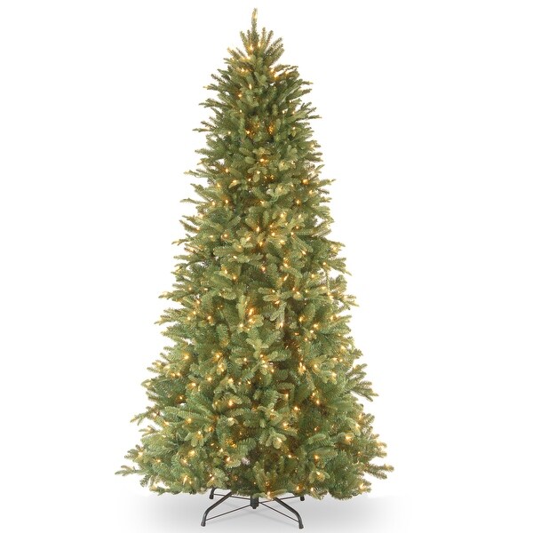 National Tree Company 6.5 ft. Prelit Realistic Artificial Slim Fir Tree