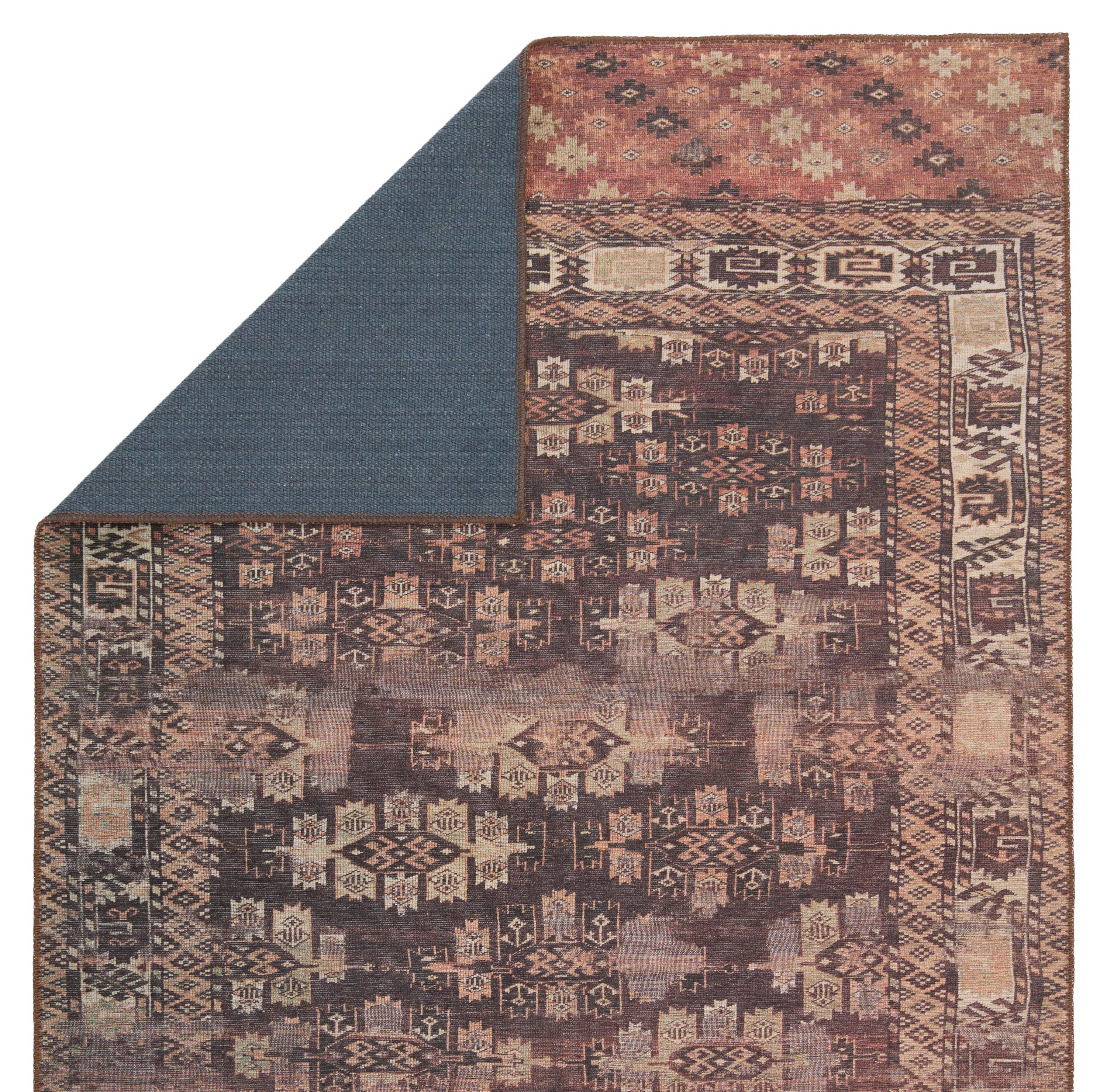 Harman Minerva Brown & Terracotta Rug