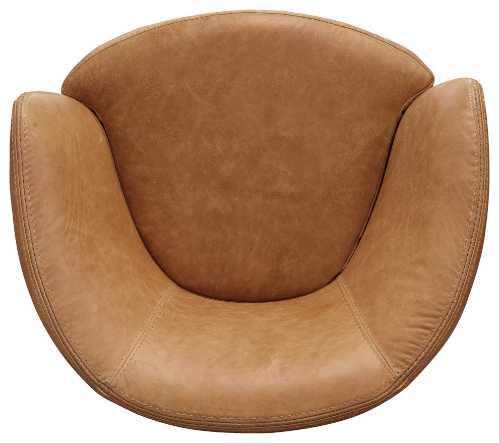 Parker Living Barolo Swivel Club Chair   Contemporary   Armchairs And Accent Chairs   by Parker House  Houzz