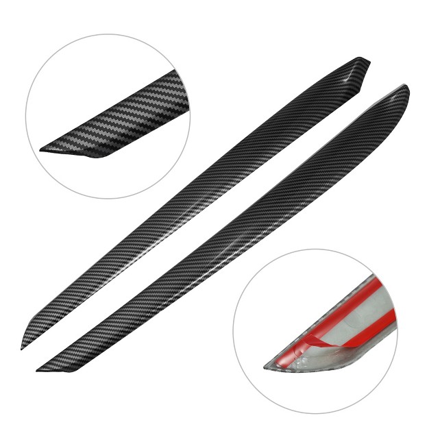 Unique Bargains Inner Front Door Panel Armrest Cover Trim For Model 3 2021 2022 Accessories Interior Decoration 2 Pcs