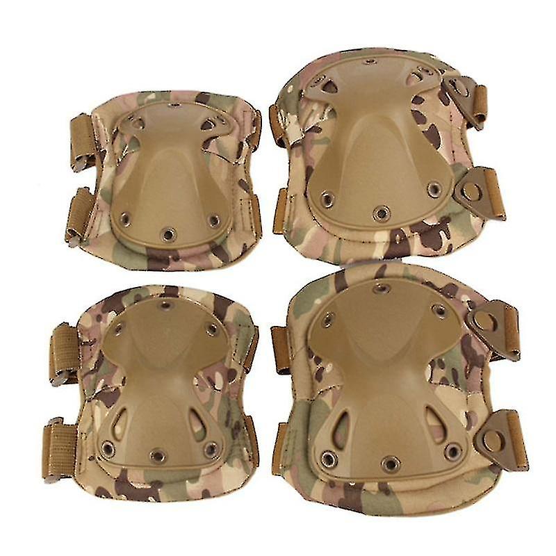 Military Tactical Gear Elbow Knee Pads Protective Army Airsoft Paintball Combat Hunting Kneepads