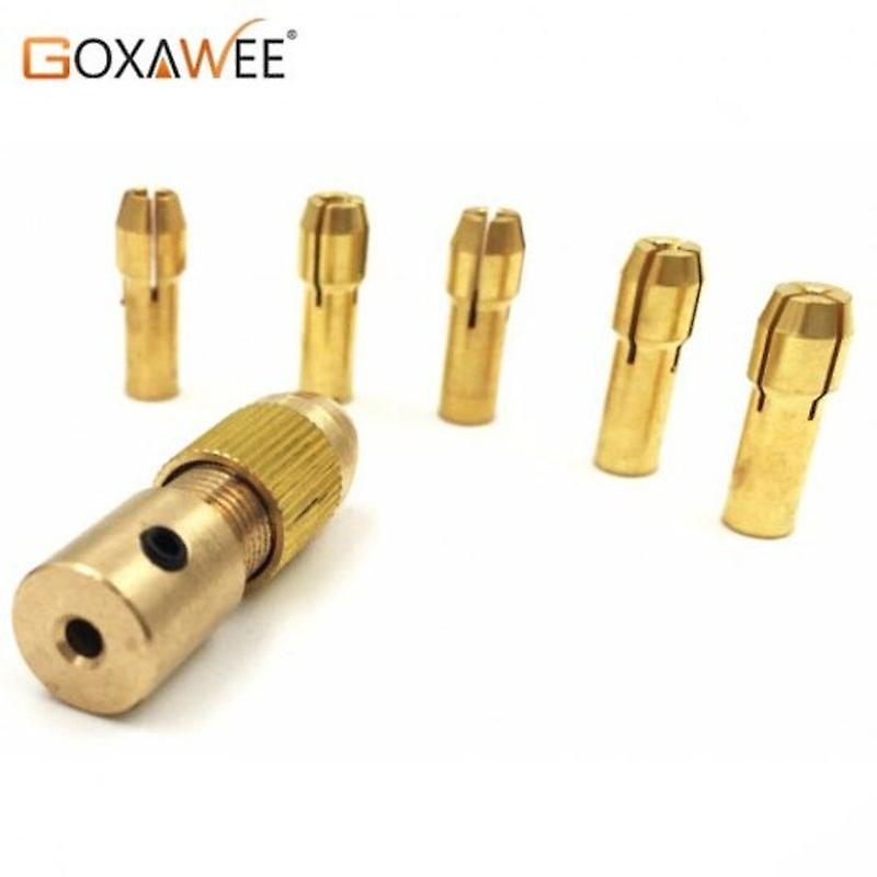 Mini Electric Drill Bit Brass Collet Micro Twist Chuck Tools Adapter Accessories