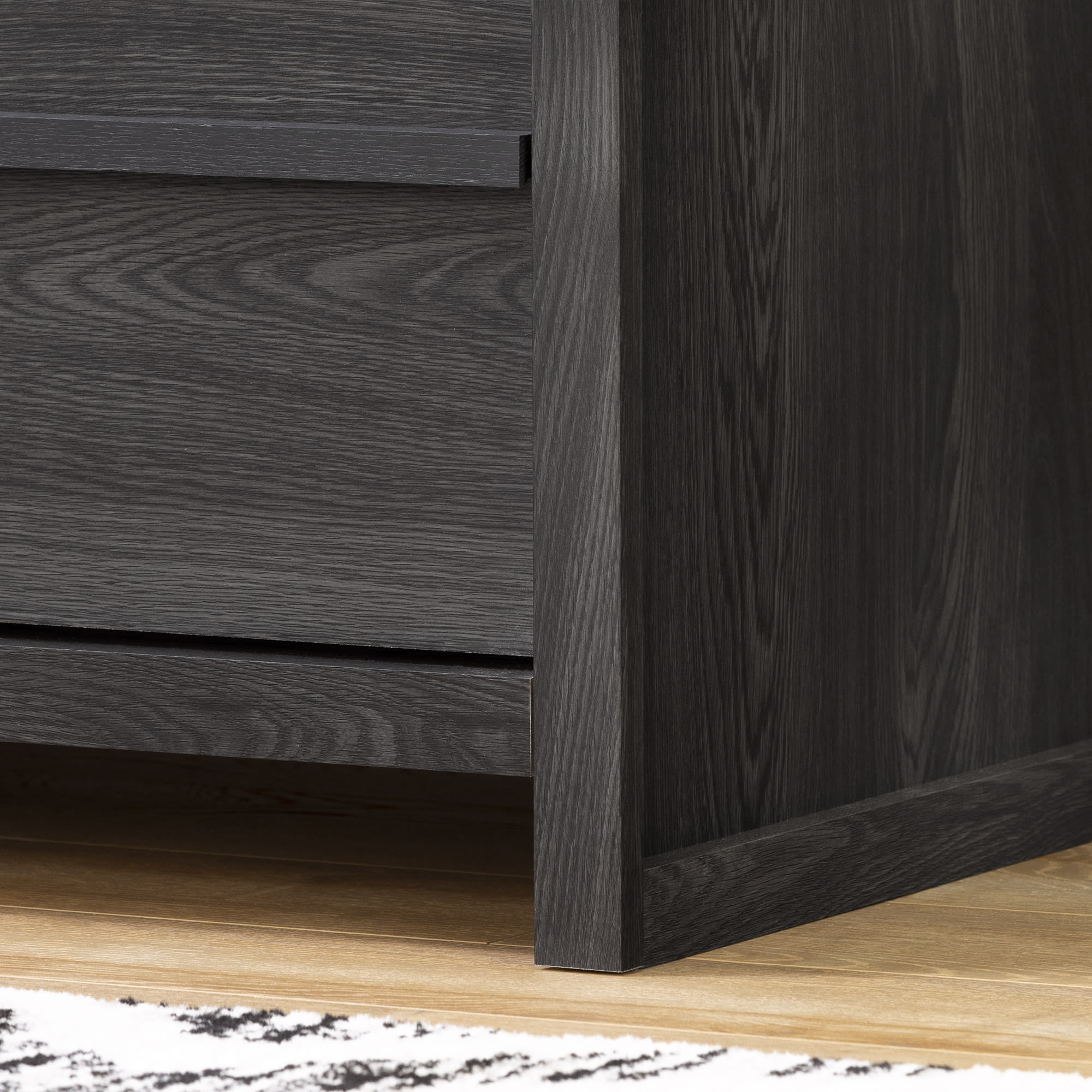 South Shore Tao Master Bedroom Chest-Color:Gray,Design / Pattern:Modern,Finish:Gray Oak,Material:Laminated particleboard