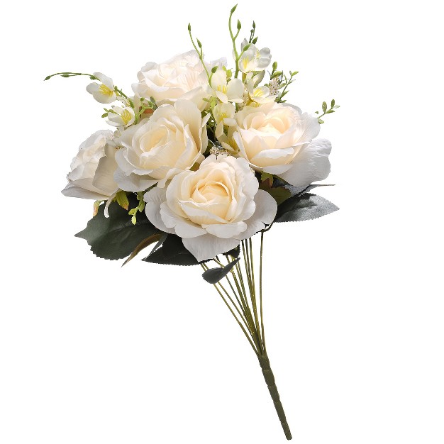 Rose Bundle Off white National Tree Company