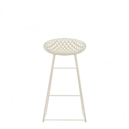 Tabouret Smatrik KARTELL - Tabouret de bar extérieur design italien H65