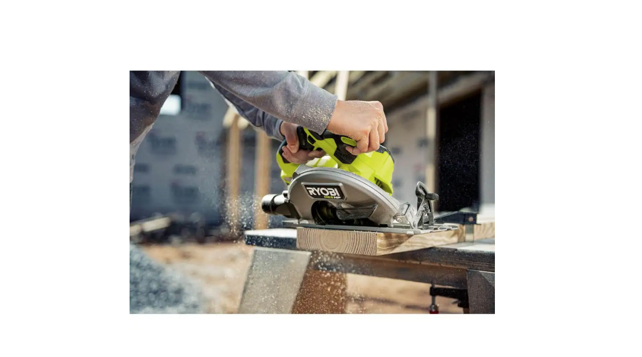 RYOBI PBLCS300K1 ONE+ HP 18V Brushless Cordless 7-1/4 in. Circular Saw Kit with 4.0 Ah HIGH PERFORMANCE Battery and Charger