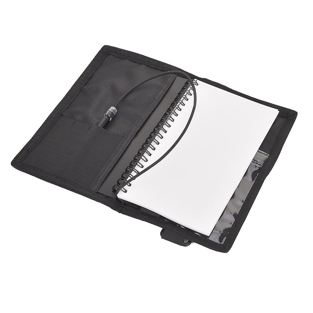 Pu Coating Nylon Cloth Diving Notebook Underwater Writting Plate Scuba Snorkeling Suppliesreflective Stripe