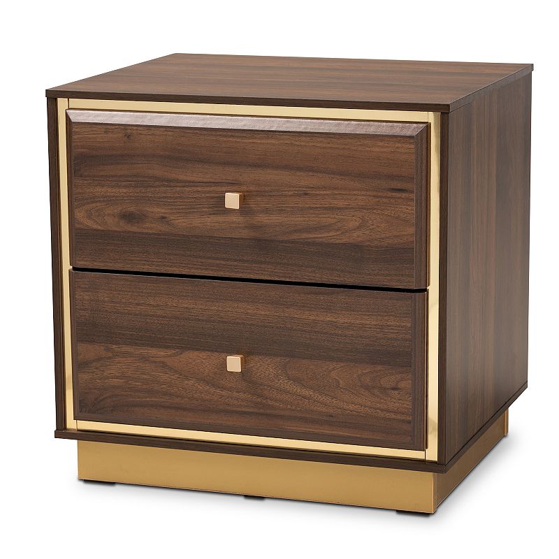 Baxton Studio Cormac Nightstand