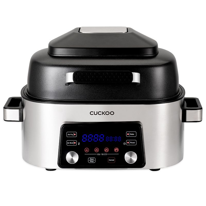 Cuckoo 5-in-1 XL 6-Qt. Air Grill with Air Fryer， Roast， Bake and Broil Functions