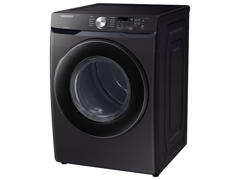 Samsung DVE45T6000V 7.5 Cu. Ft. Electric Dryer With Sensor Dry In Black Stainless Steel