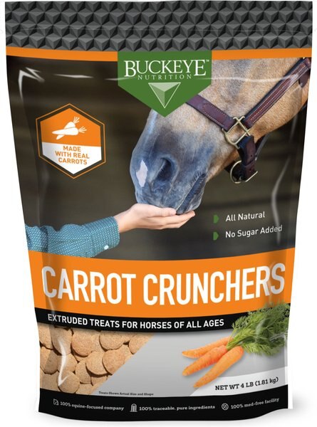 Buckeye Nutrition All-Natural Carrot Horse Treats