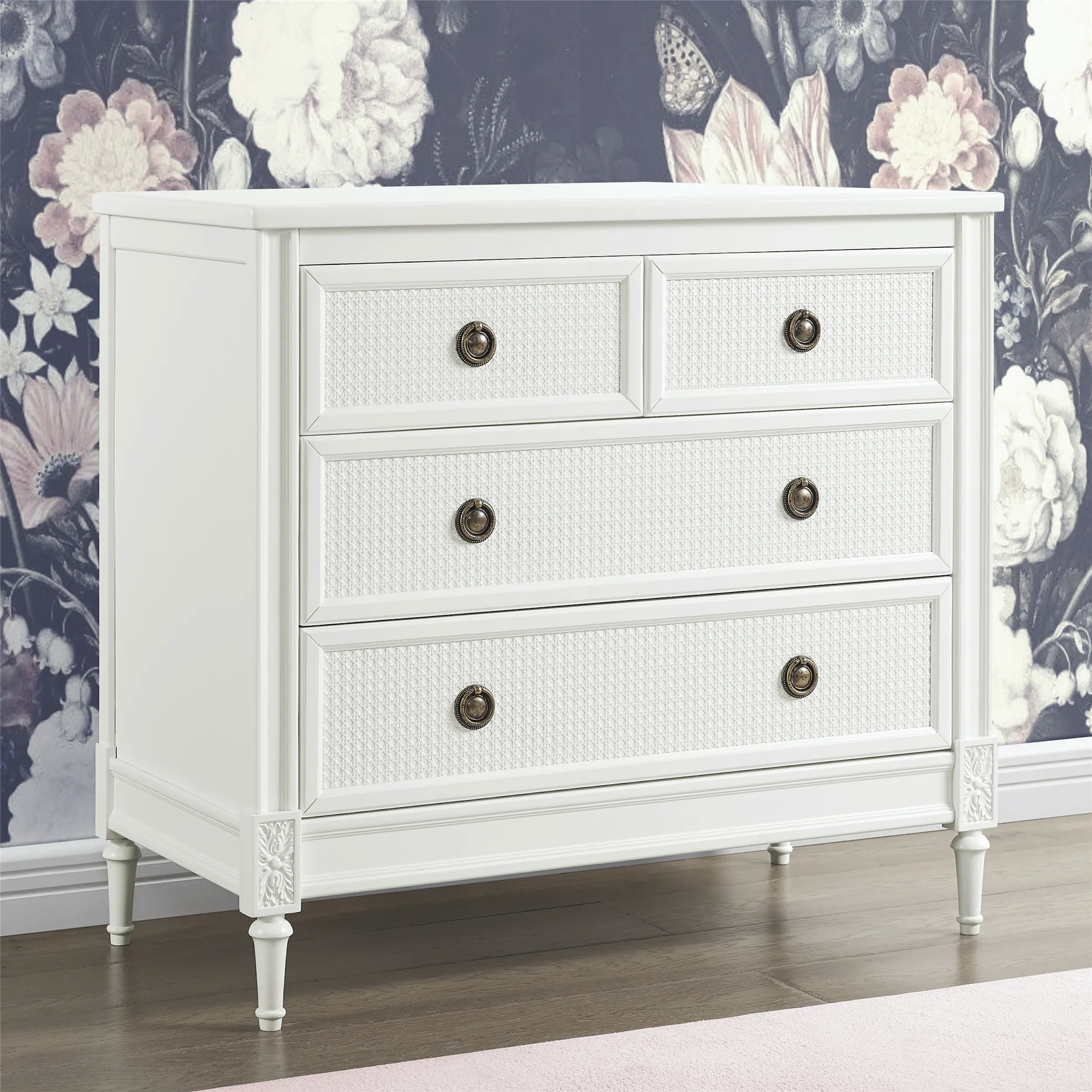 Madeline White Dresser with Changing Top