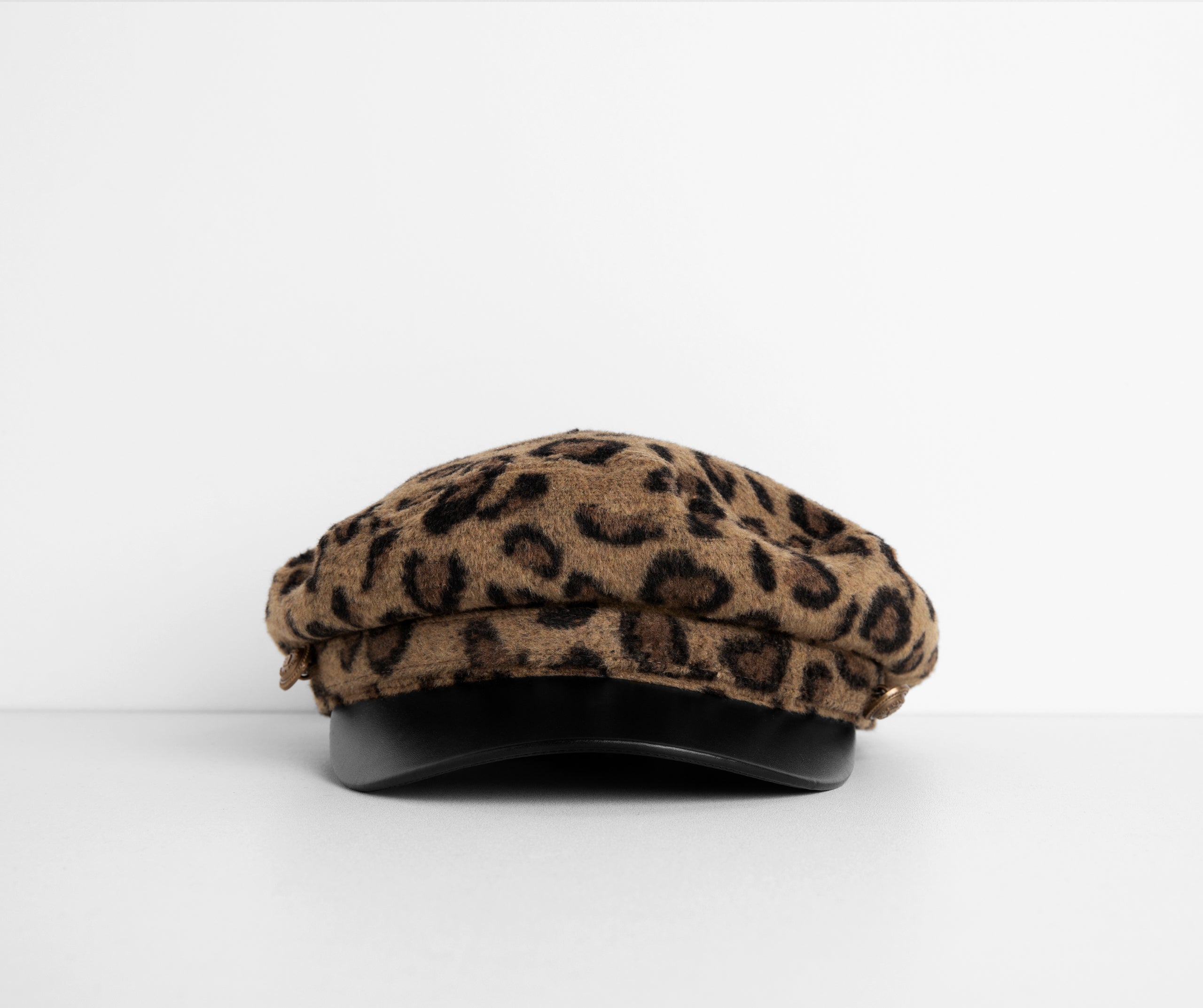 Leopard Cabby Hat