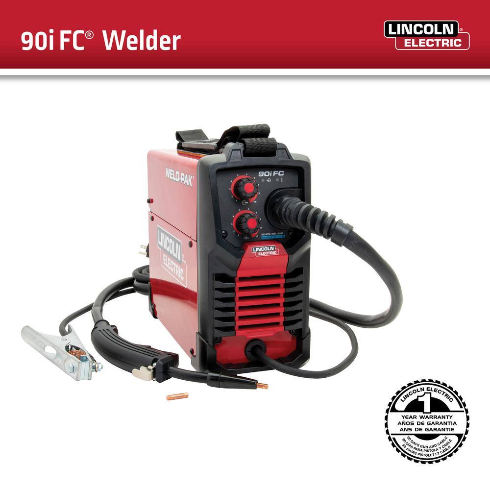 Lincoln Electric WELD-PAK 90i FC Flux-Cored Wire Feeder Welder (No Gas) K5255-1