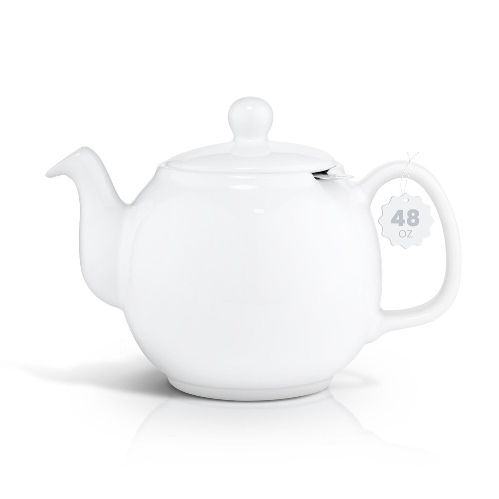 SAKI Large Porcelain Teapot  48 Ounce