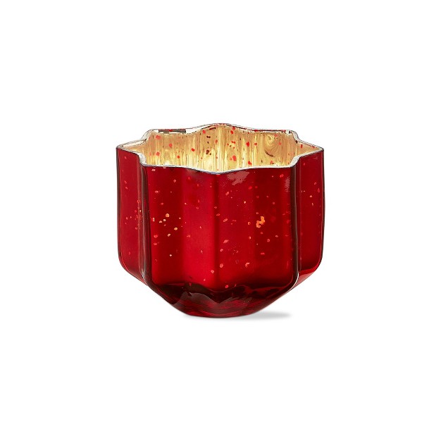 Tagltd Starlight Tealight Holder Sm Red