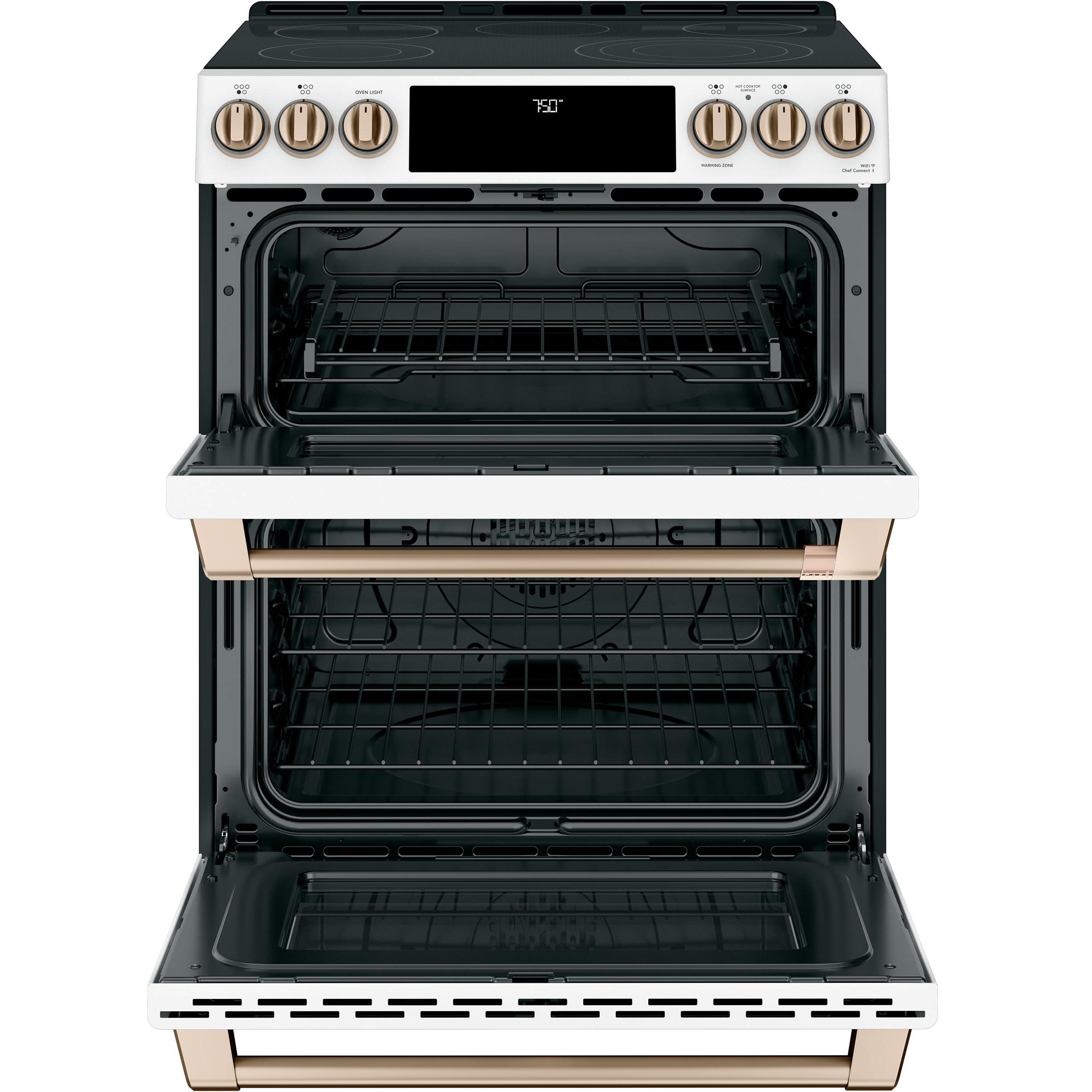 Caf¨¦ 30-inch Slide-in Electric Range with Convection CCES750P4MW2