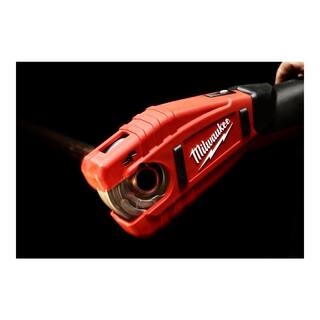 MW M12 12V Lithium-Ion Cordless Copper Tubing Cutter Kit W M12 Multi-Tool 2471-21-2426-20