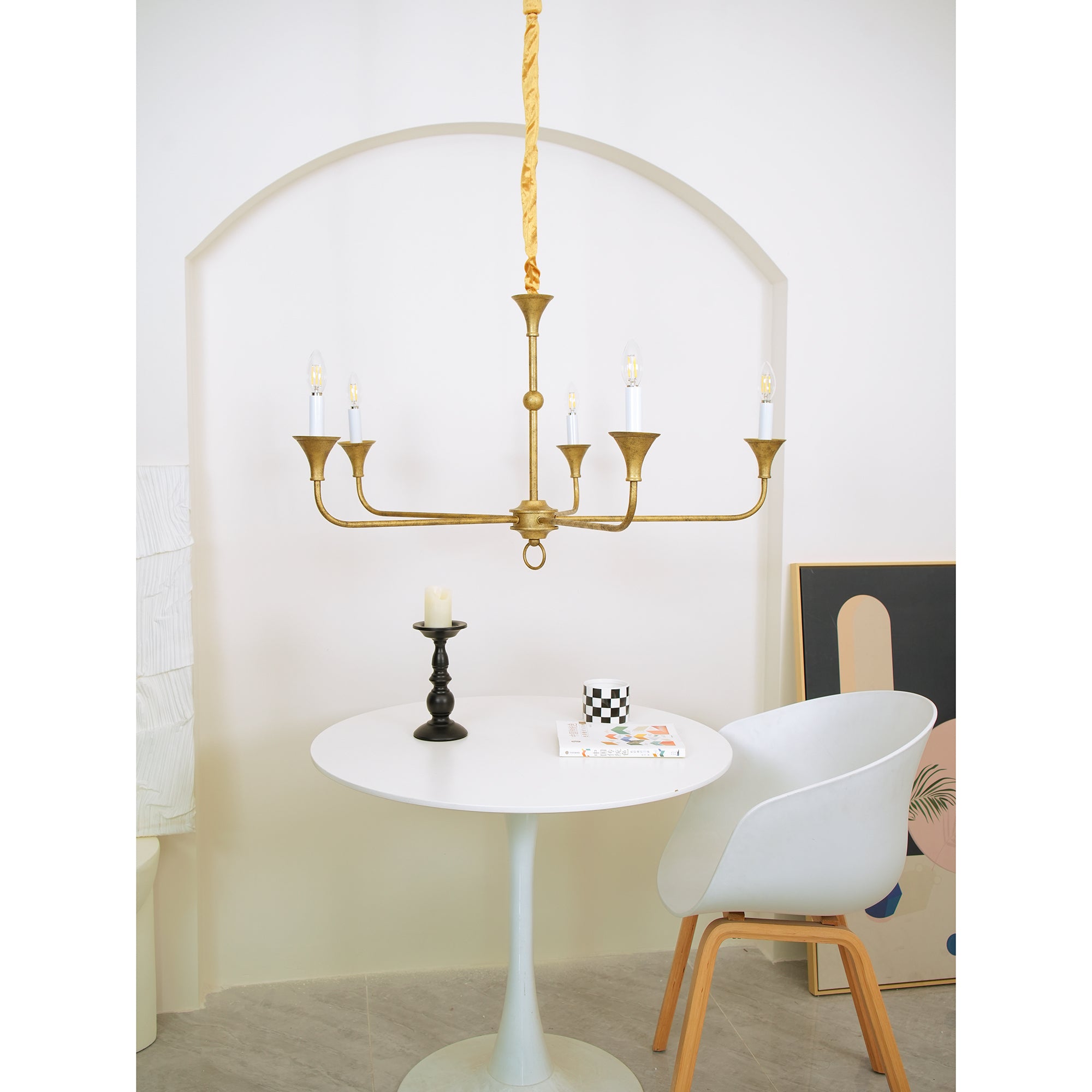 Elara Candle Chandelier