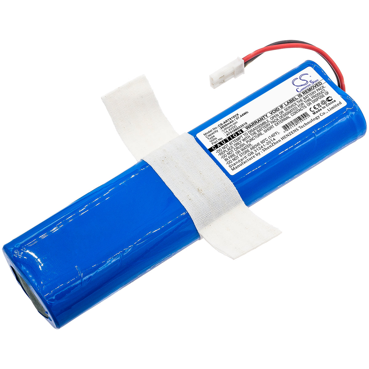 Ariete 00P271310AR0 00P271810AR0 Replacement Battery BatteryClerkcom Vacuum