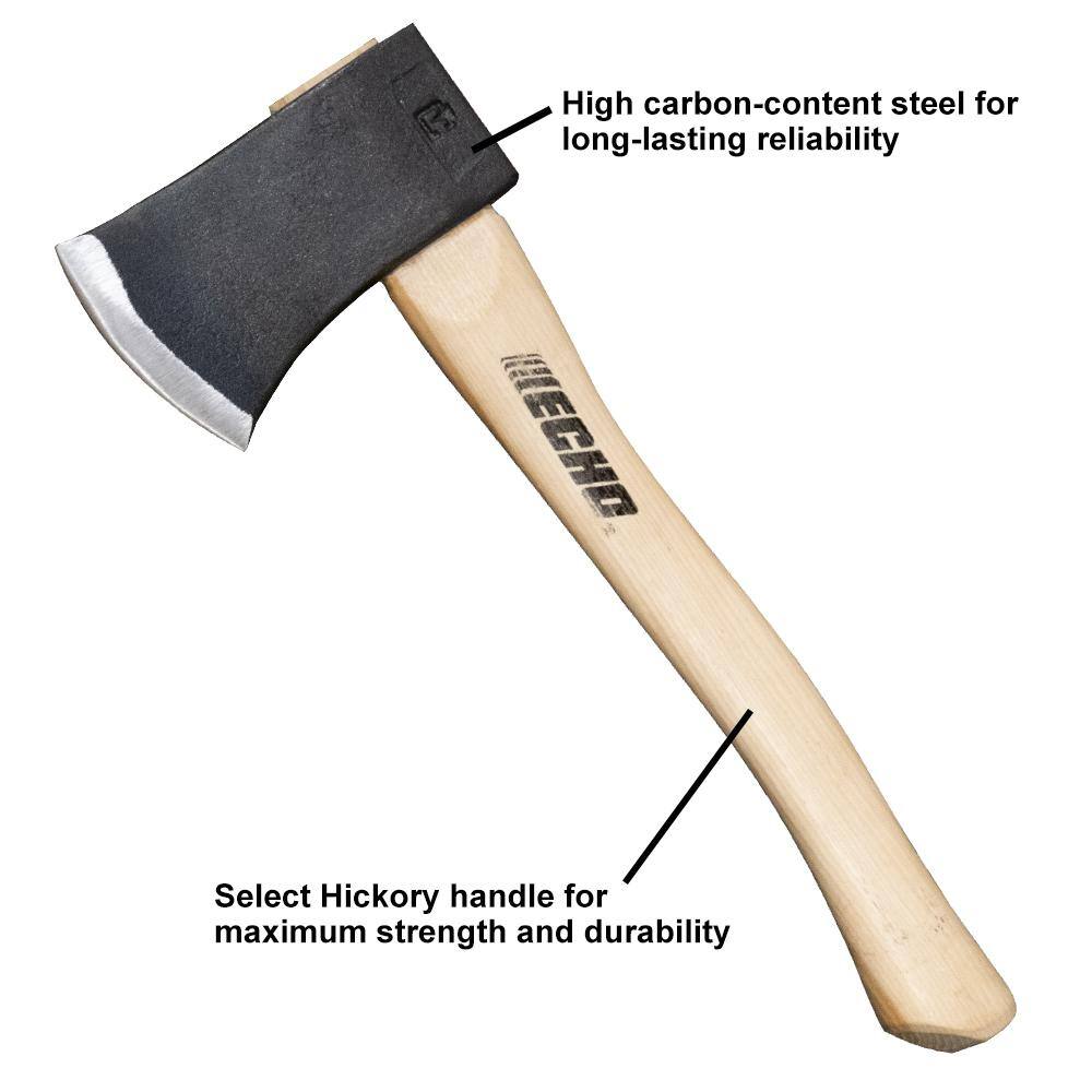 ECHO 14 in. Hickory Handle Hatchet HA-1142