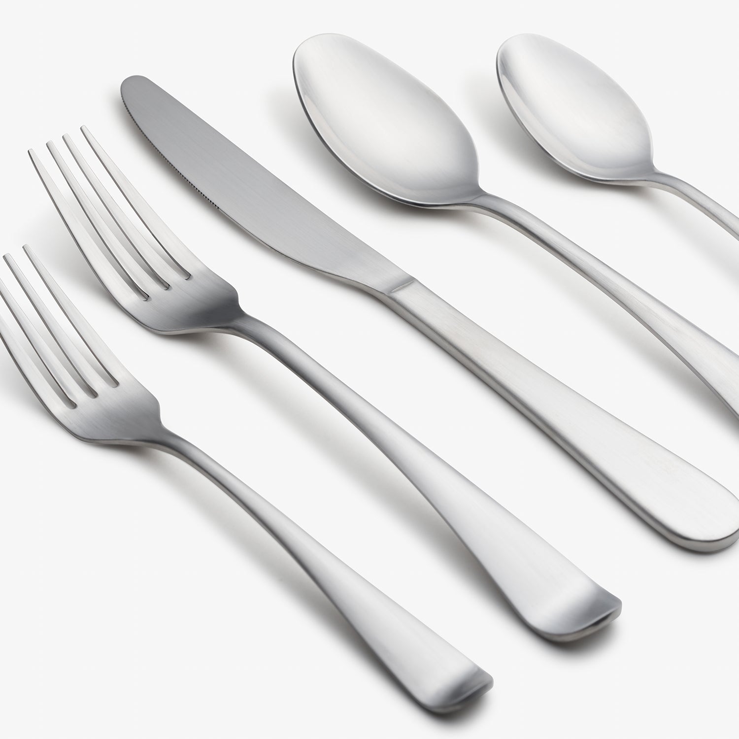 Rhiannon Satin 45-Piece Flatware Set