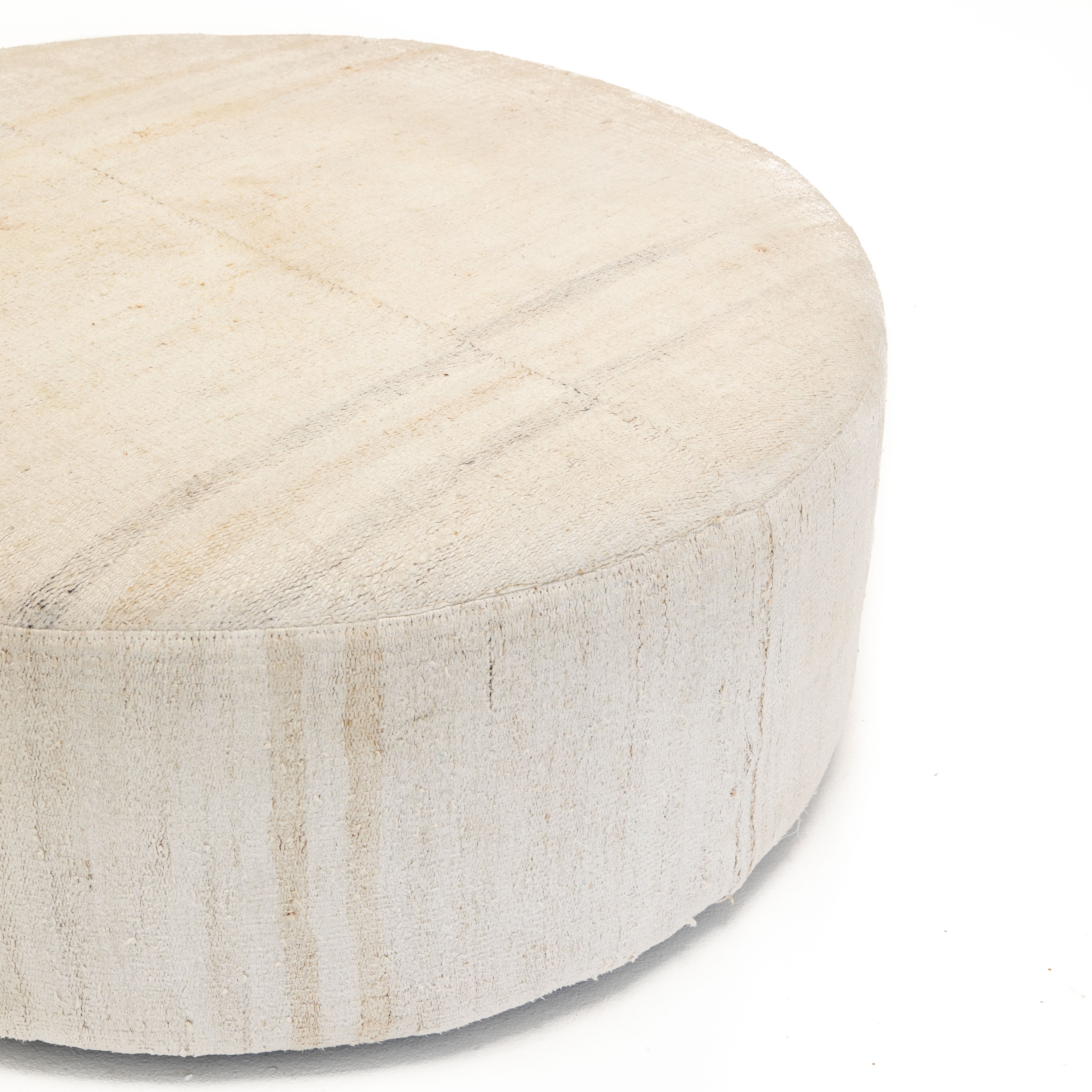 Alex Round Ottoman