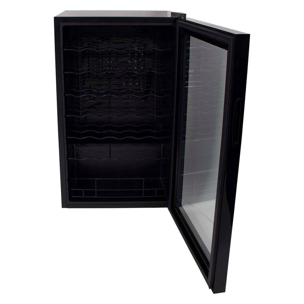 Magic Cool 34 Bottle Wine Cooler in Black MCWC34SI