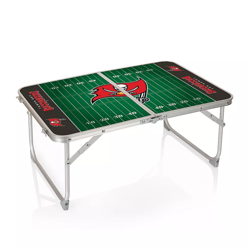 Picnic Time Tampa Bay Buccaneers Mini Portable Folding Table