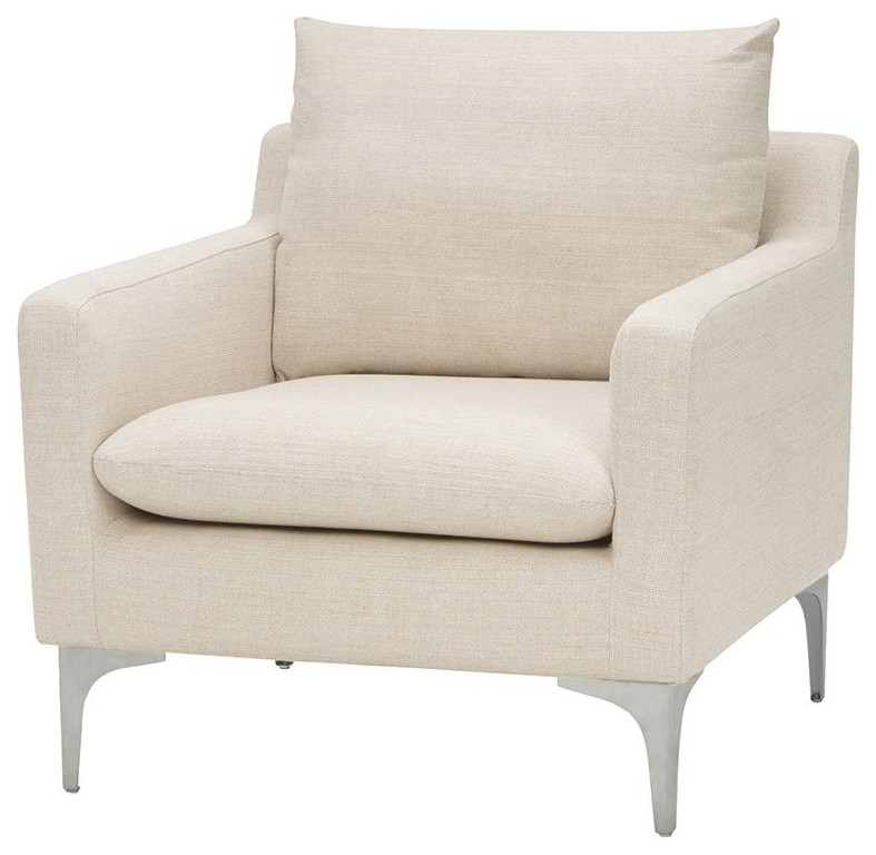 Nuevo Furniture Anders Single Seat Sofa   Midcentury   Armchairs And Accent Chairs   by Unlimited Furniture Group  Houzz