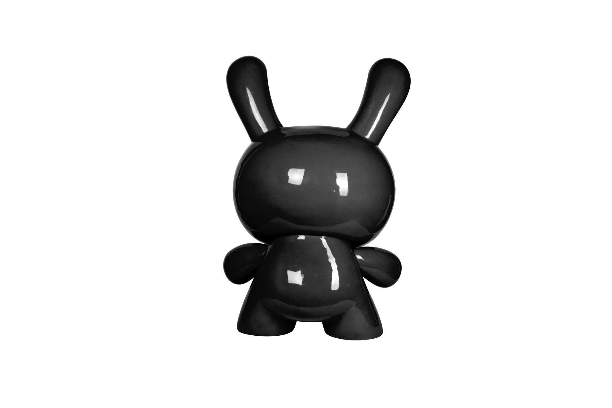 Art Giant Black 4-Foot Dunny Art Sculpture by Kidrobot