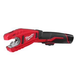 MW M12 12V Lithium-Ion Cordless Copper Tubing Cutter Kit with 6.0Ah Battery 2471-21-48-11-2460